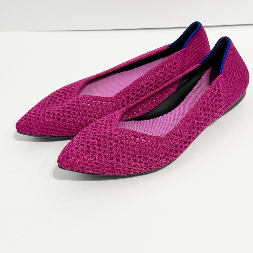 Rothy's The Point II Fuchsia Women's Flats 6.5